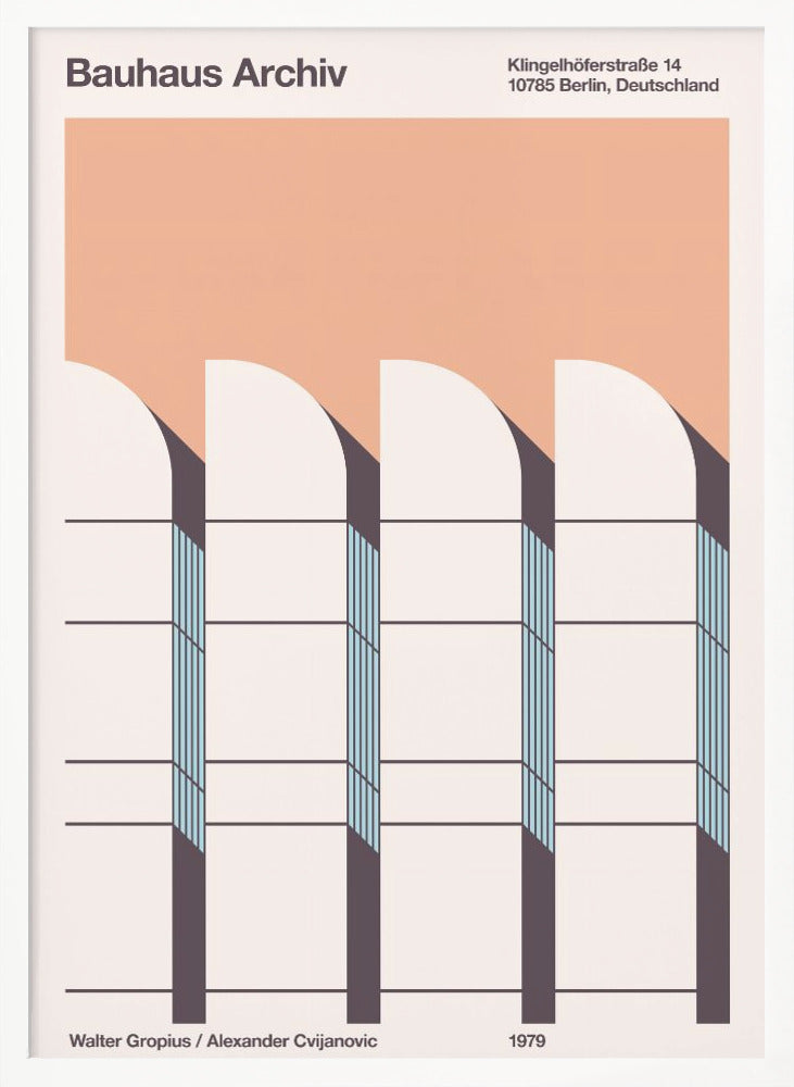 Bauhaus Archive - Poster / Art Print