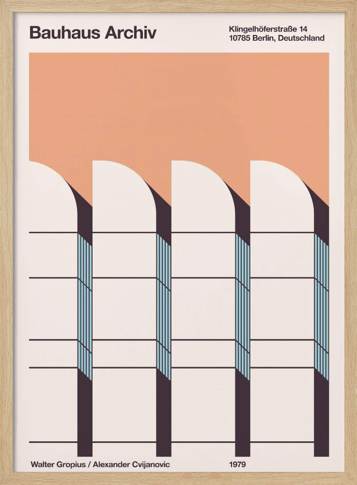 Bauhaus Archive - Poster / Art Print