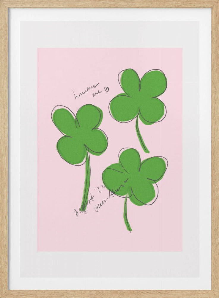 Lucky Me - Poster / Art Print