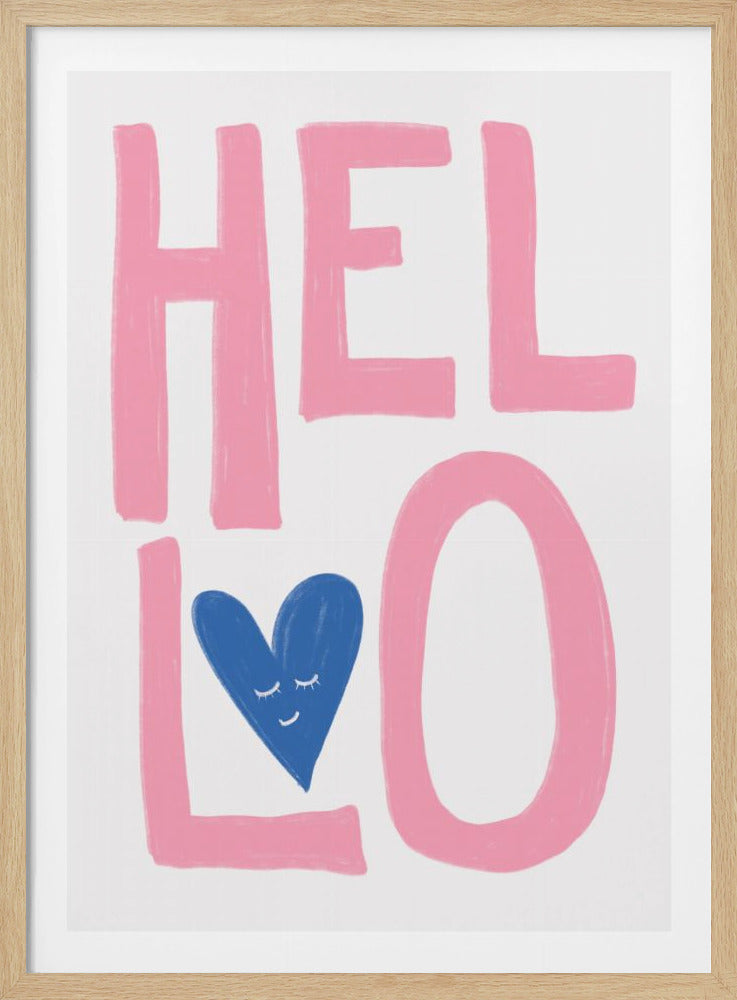 Hello - Poster / Art Print