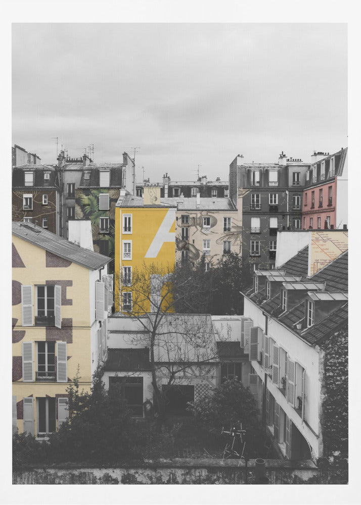 Paris Tags - Poster / Art Print