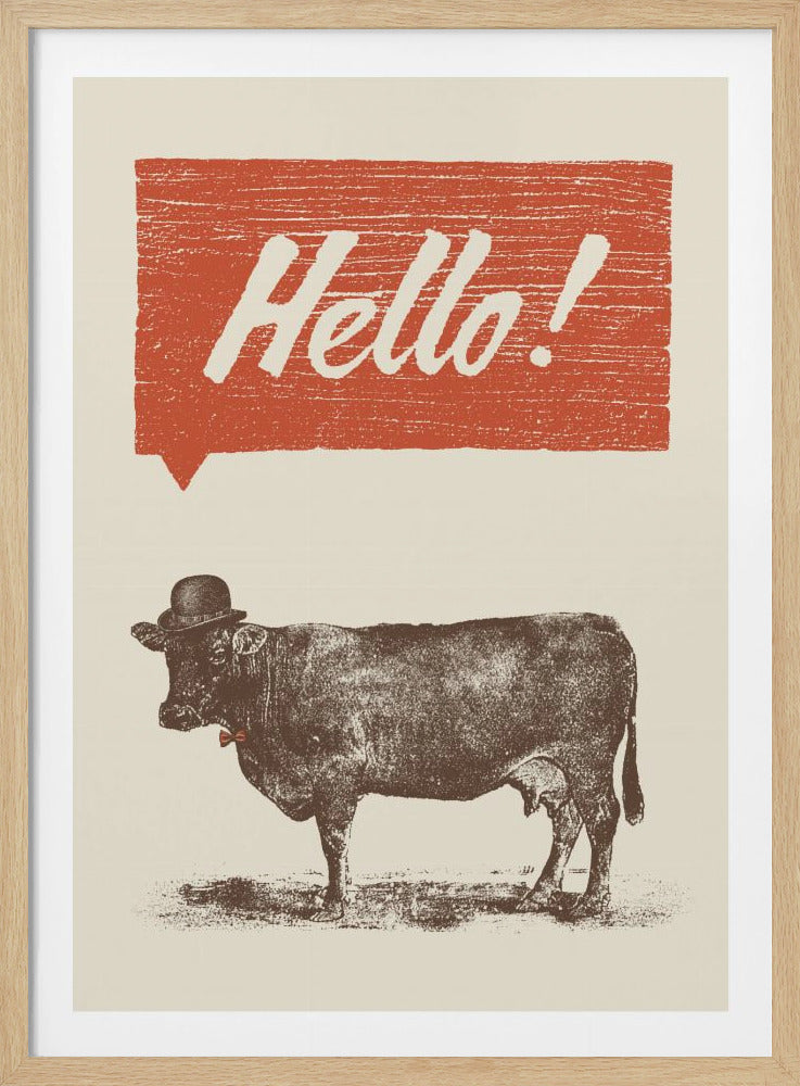 Hello - Poster / Art Print