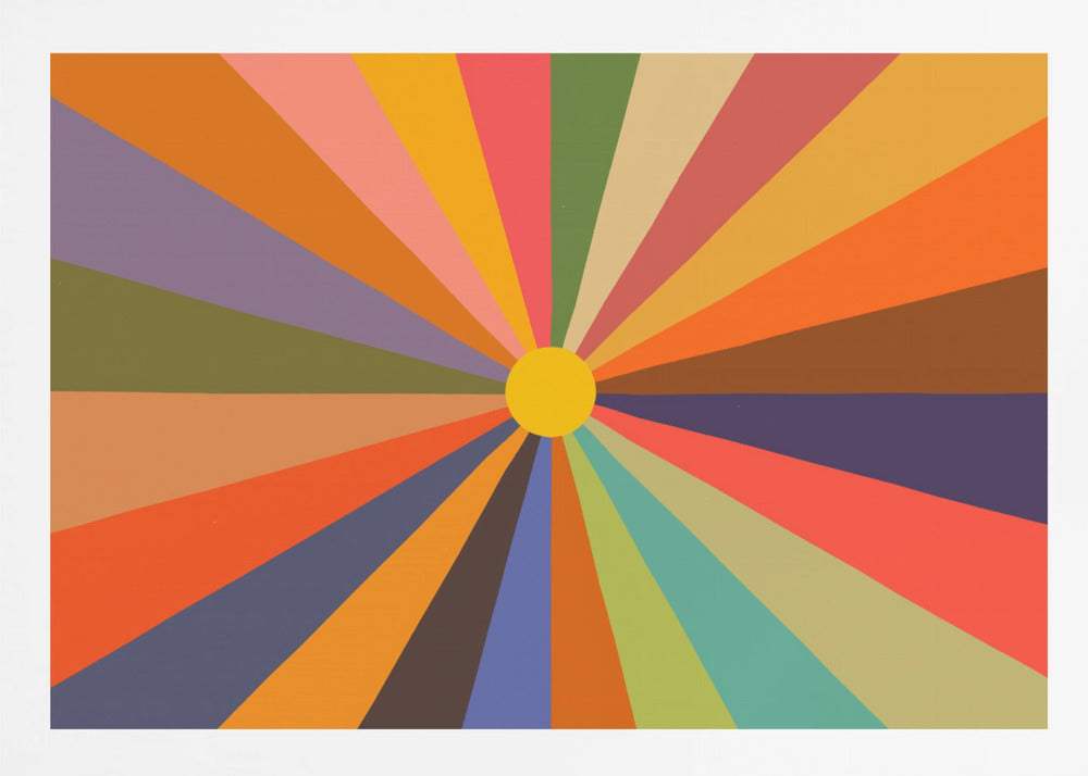 Sun Print - Poster / Art Print