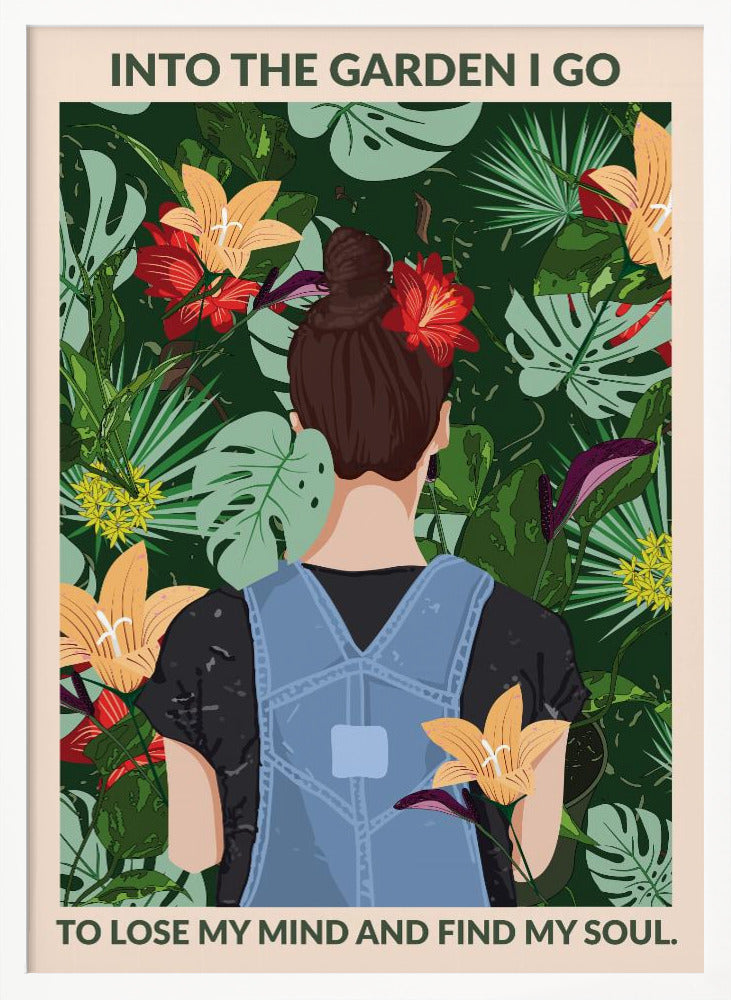 Into the Garden Standard Wall Art - Poster / Art Print