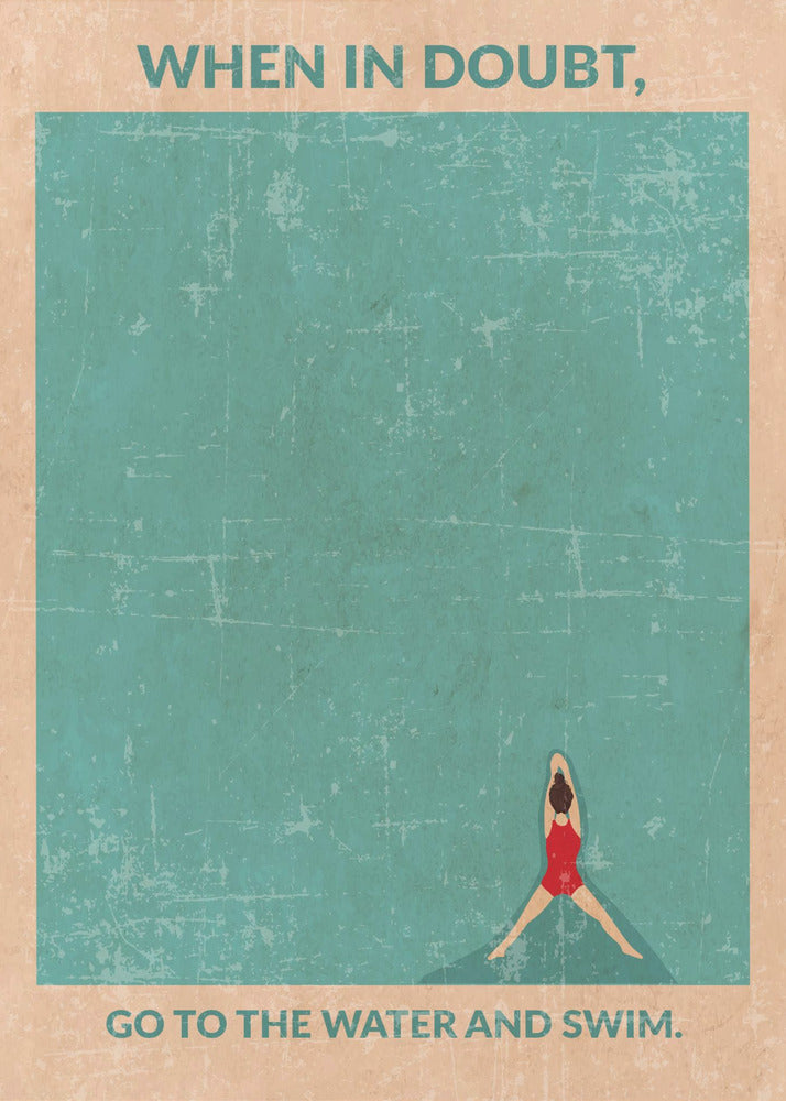 Open Water Standard Wall Art - Poster / Art Print