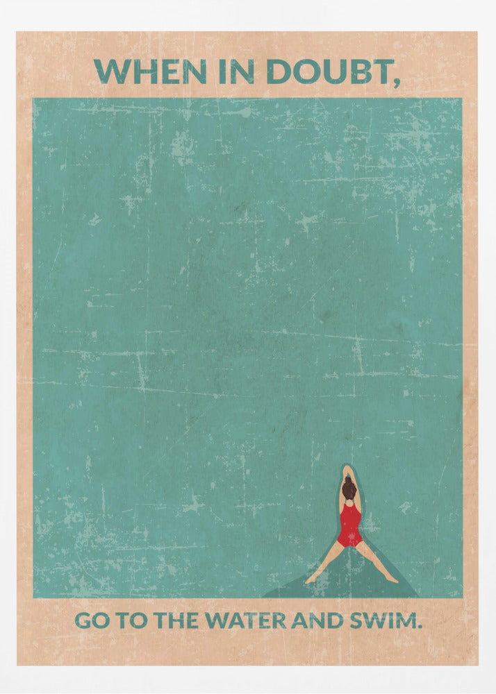 Open Water Standard Wall Art - Poster / Art Print