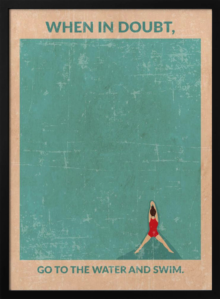Open Water Standard Wall Art - Poster / Art Print