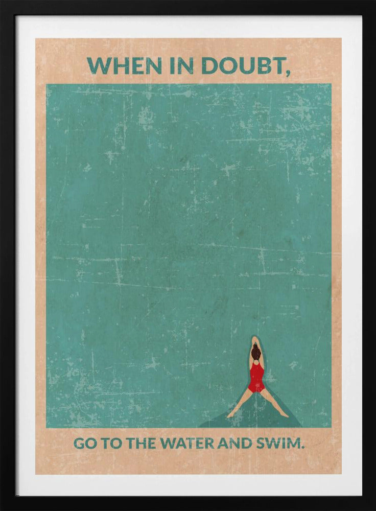 Open Water Standard Wall Art - Poster / Art Print