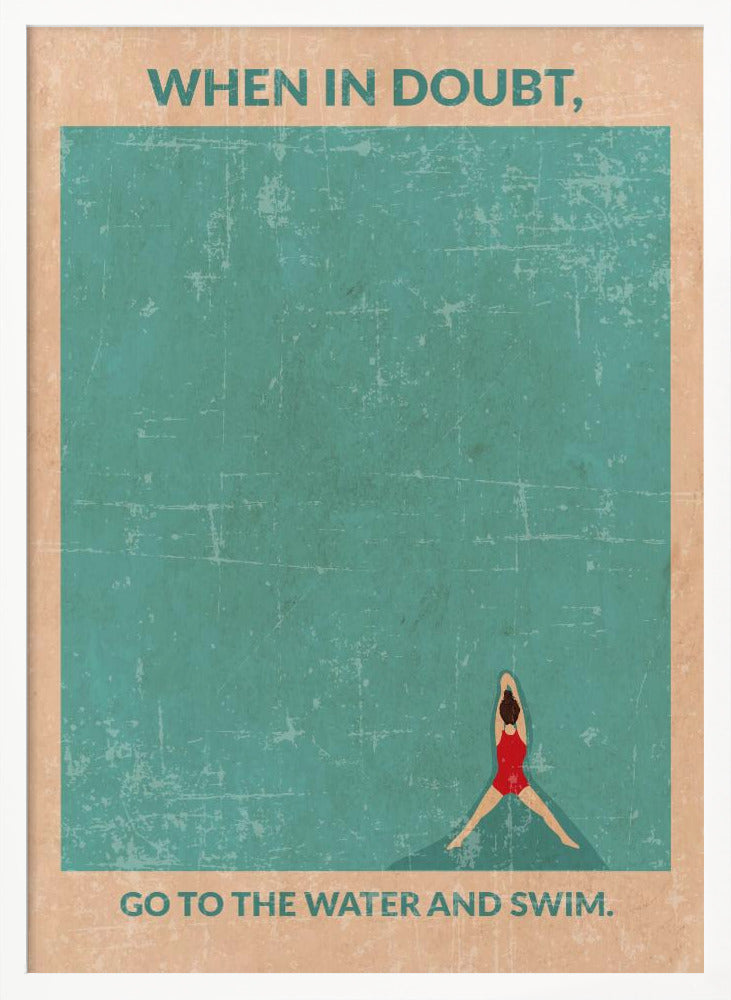 Open Water Standard Wall Art - Poster / Art Print