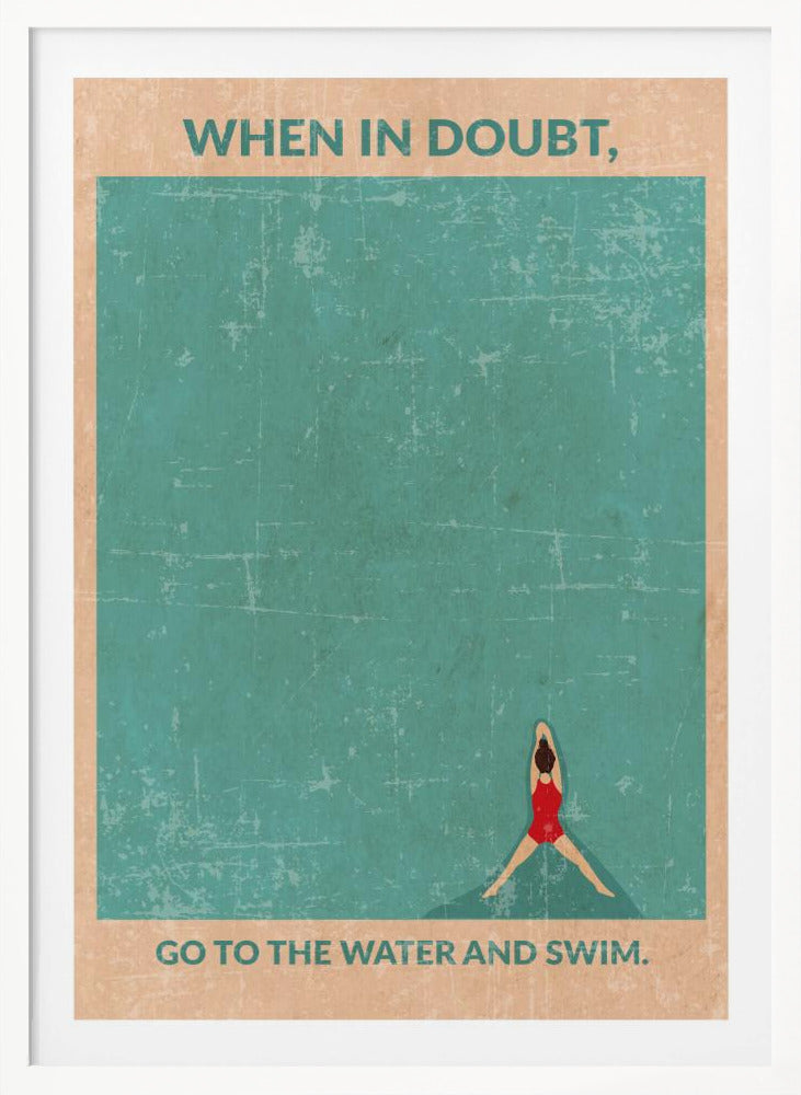Open Water Standard Wall Art - Poster / Art Print