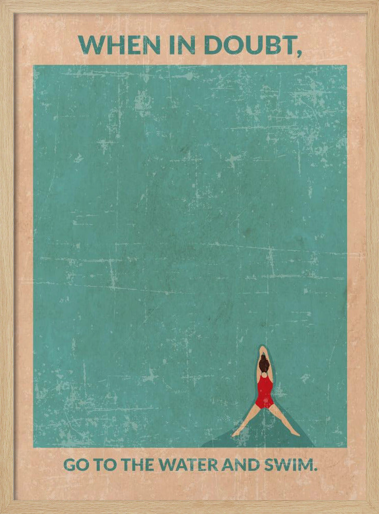 Open Water Standard Wall Art - Poster / Art Print