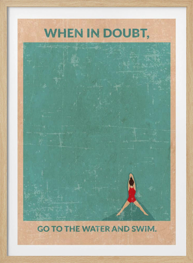 Open Water Standard Wall Art - Poster / Art Print