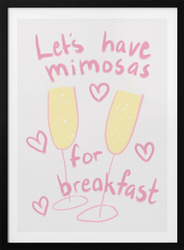 Mimosas - Poster / Art Print