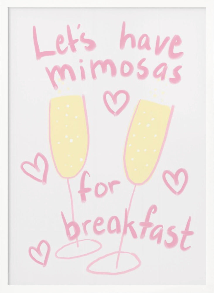 Mimosas - Poster / Art Print