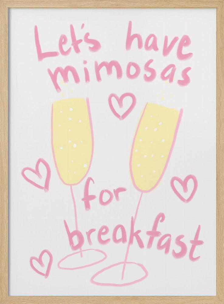 Mimosas - Poster / Art Print