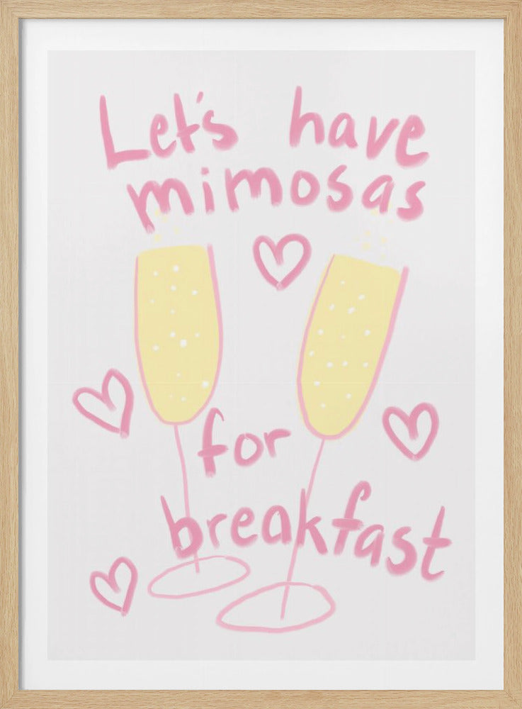 Mimosas - Poster / Art Print