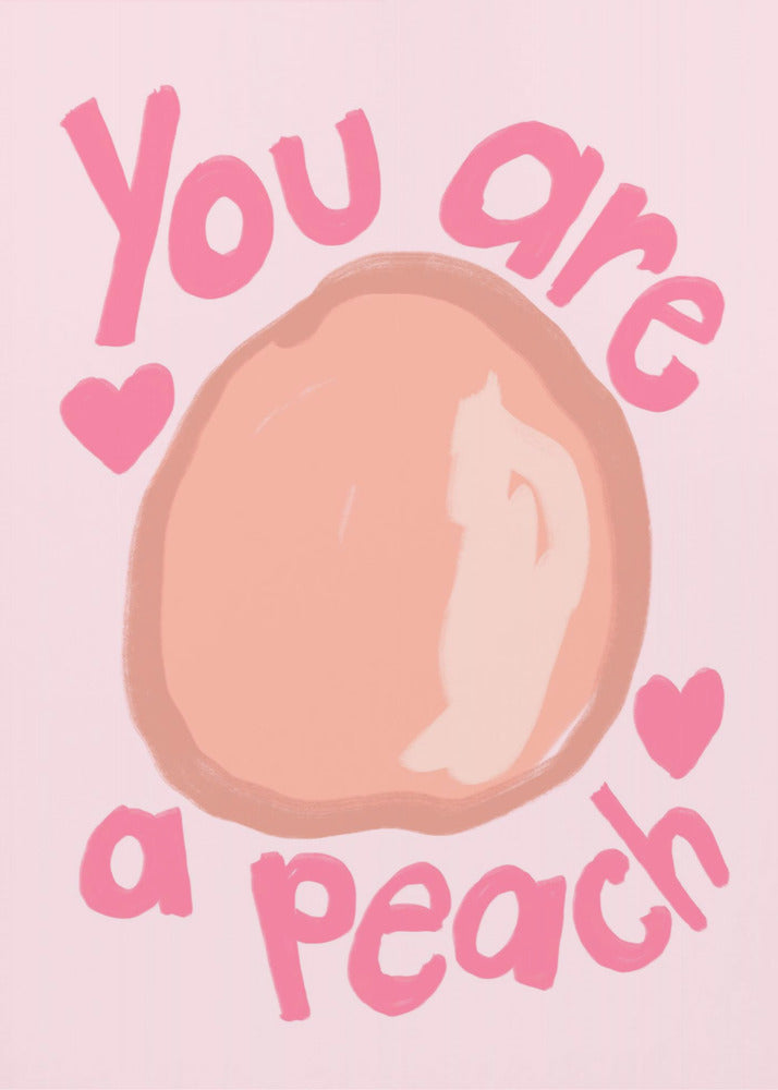Peach - Poster / Art Print