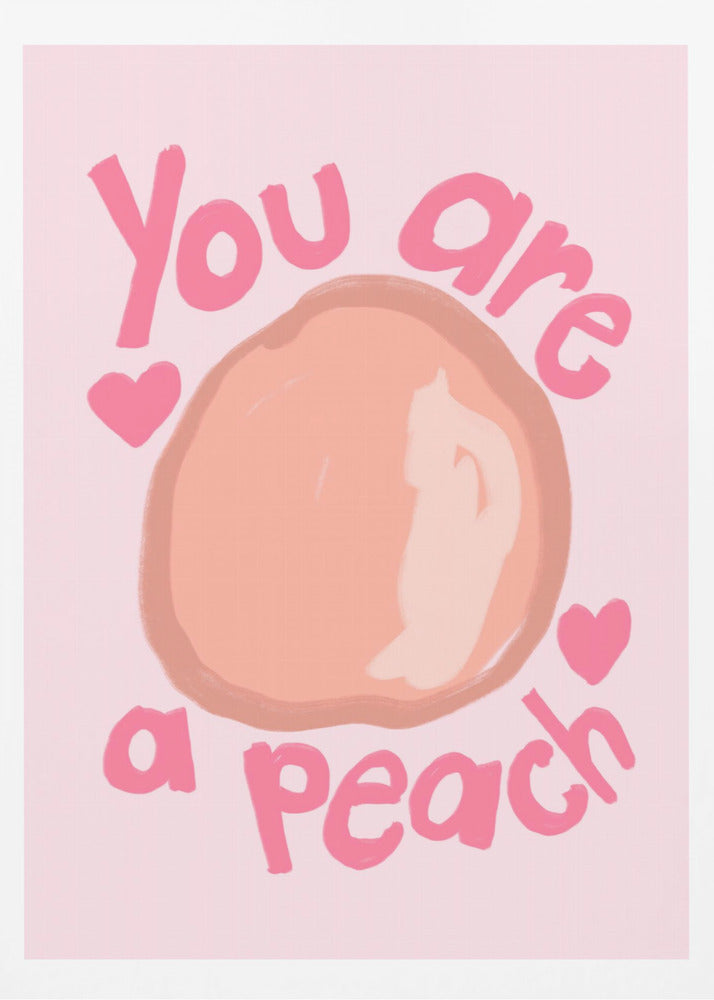 Peach - Poster / Art Print