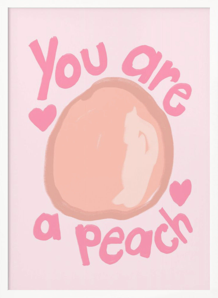 Peach - Poster / Art Print