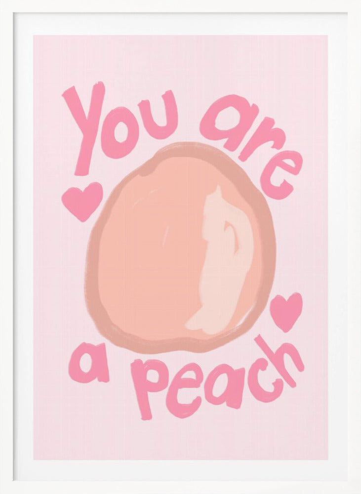 Peach - Poster / Art Print