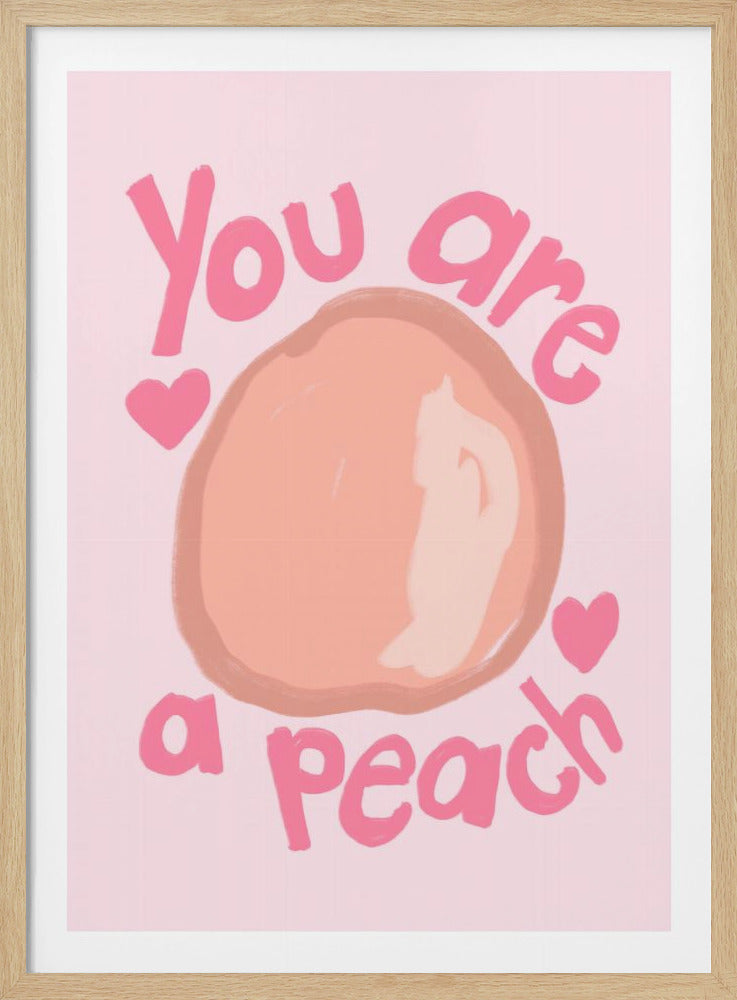 Peach - Poster / Art Print