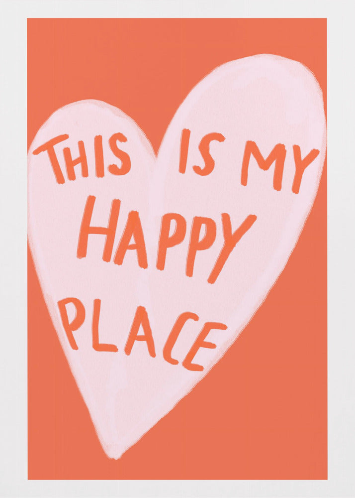 Happy Place - Poster / Art Print