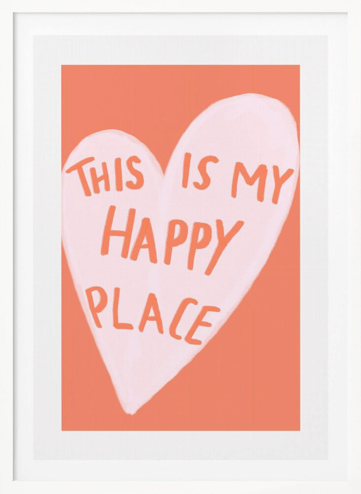 Happy Place - Poster / Art Print