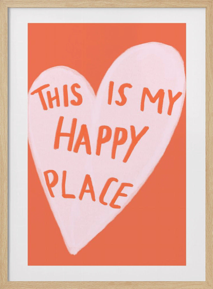 Happy Place - Poster / Art Print