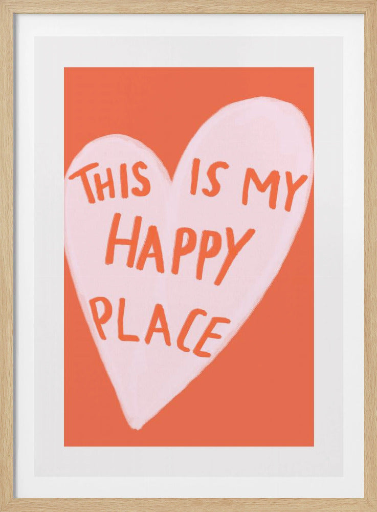 Happy Place - Poster / Art Print