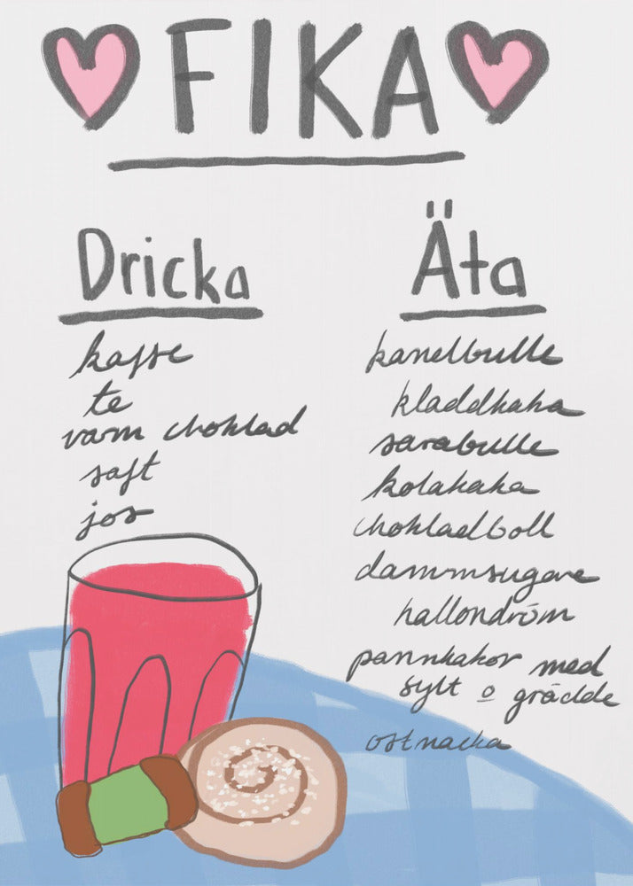 Fika - Poster / Art Print