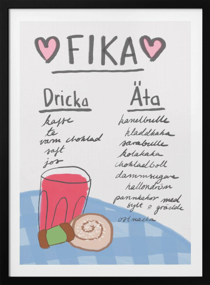 Fika - Poster / Art Print