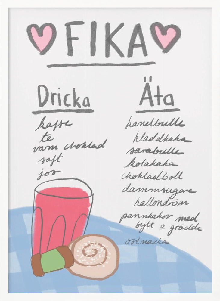 Fika - Poster / Art Print