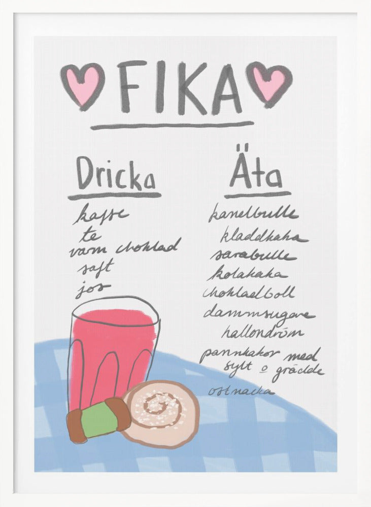 Fika - Poster / Art Print