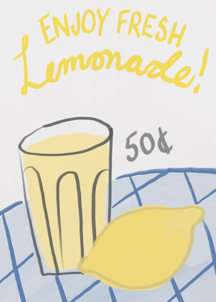 Fresh Lemonade - Poster / Art Print