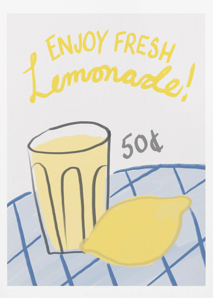 Fresh Lemonade - Poster / Art Print