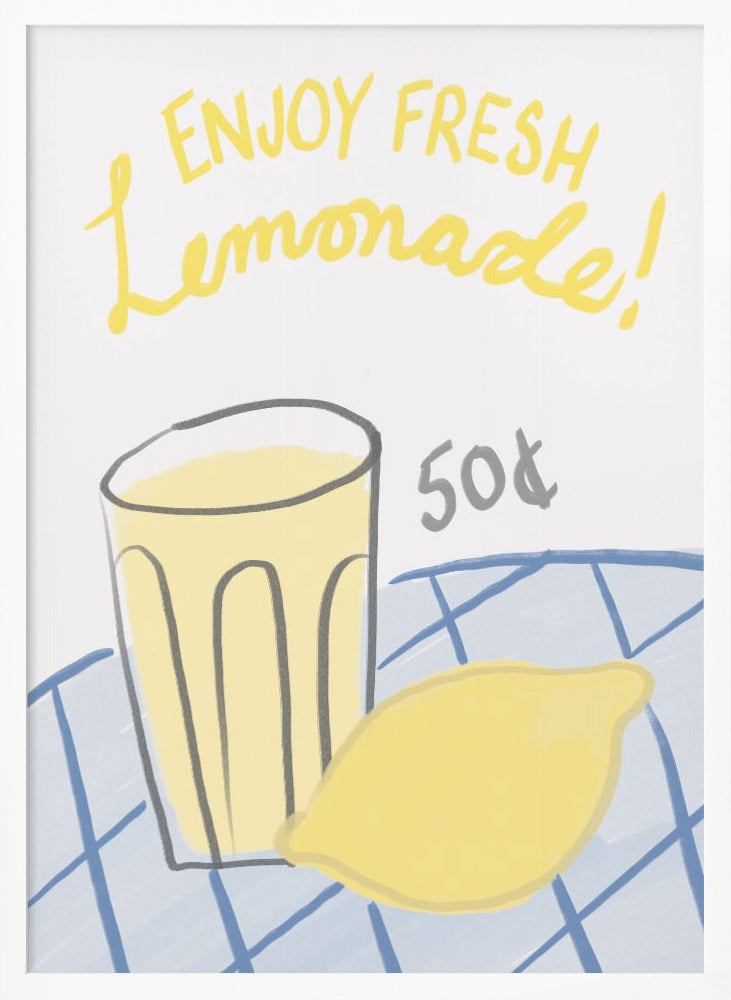Fresh Lemonade - Poster / Art Print