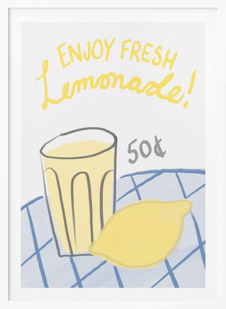 Fresh Lemonade - Poster / Art Print