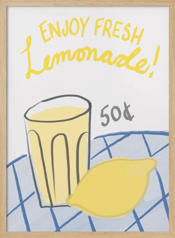 Fresh Lemonade - Poster / Art Print