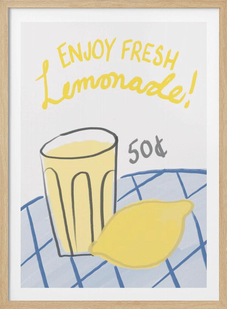 Fresh Lemonade - Poster / Art Print