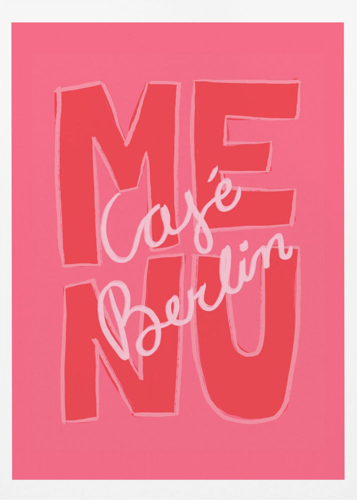 Cafe Berlin - Poster / Art Print