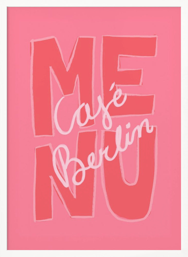 Cafe Berlin - Poster / Art Print