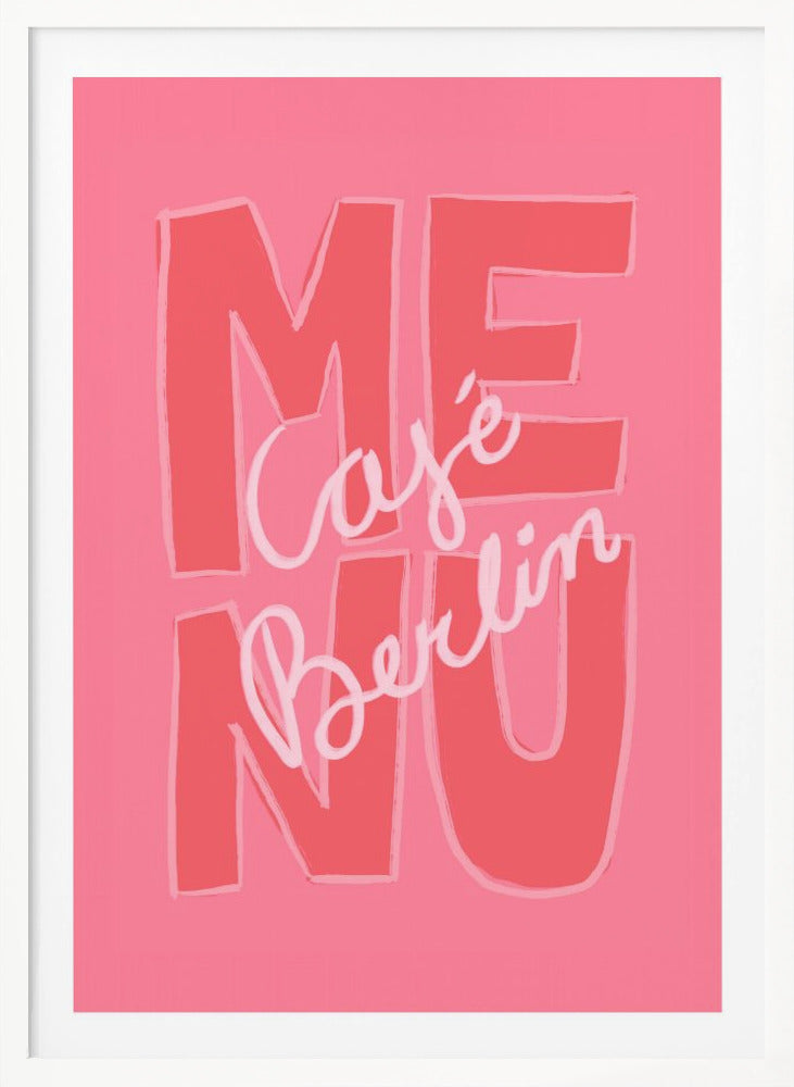 Cafe Berlin - Poster / Art Print