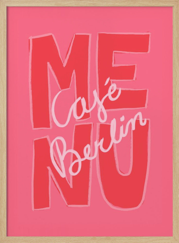 Cafe Berlin - Poster / Art Print