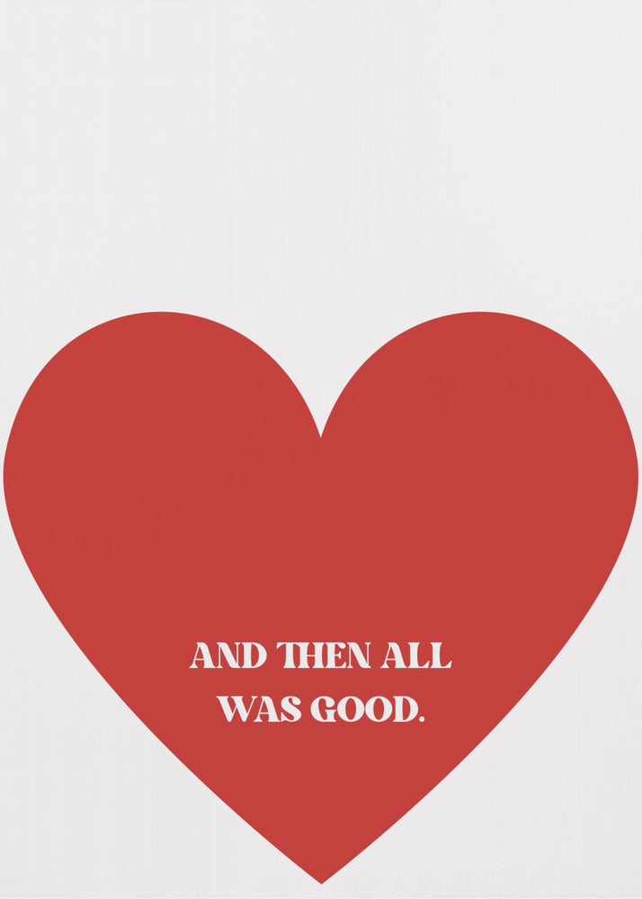 All Good - Poster / Art Print