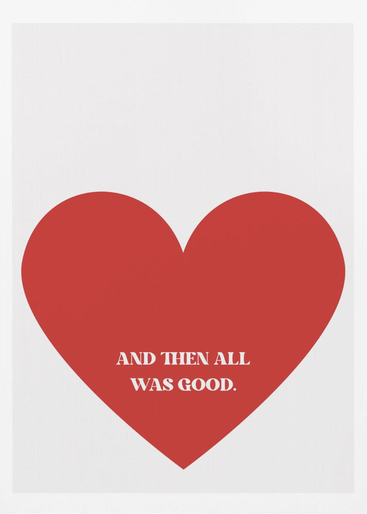 All Good - Poster / Art Print