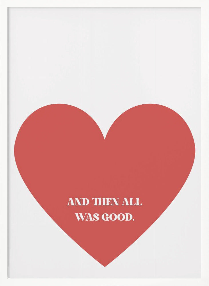All Good - Poster / Art Print