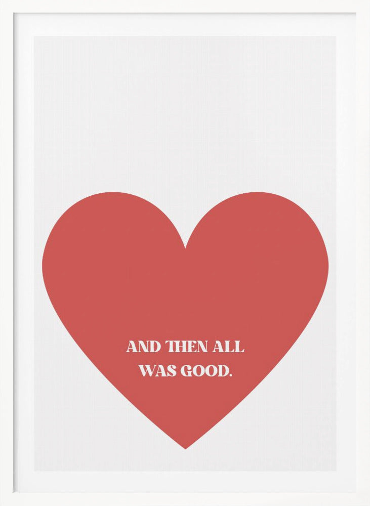 All Good - Poster / Art Print