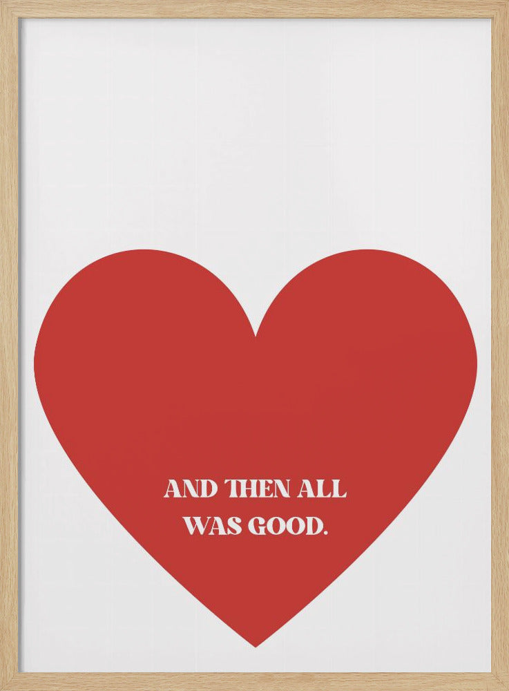 All Good - Poster / Art Print