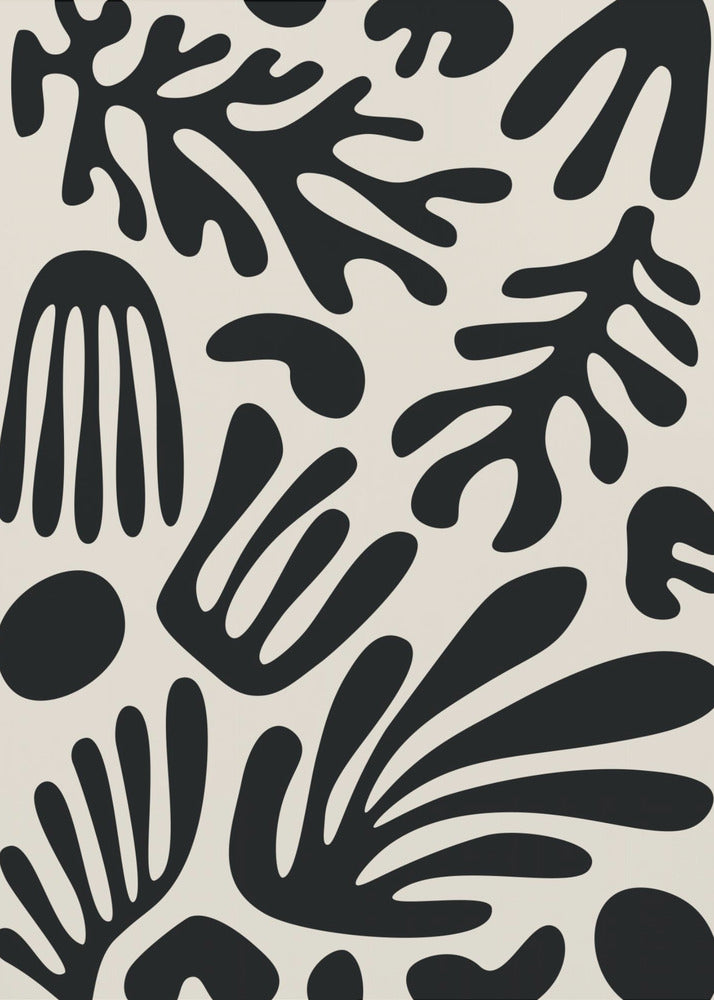 Henri Matisse Black Algae Collection #3 - Poster / Art Print