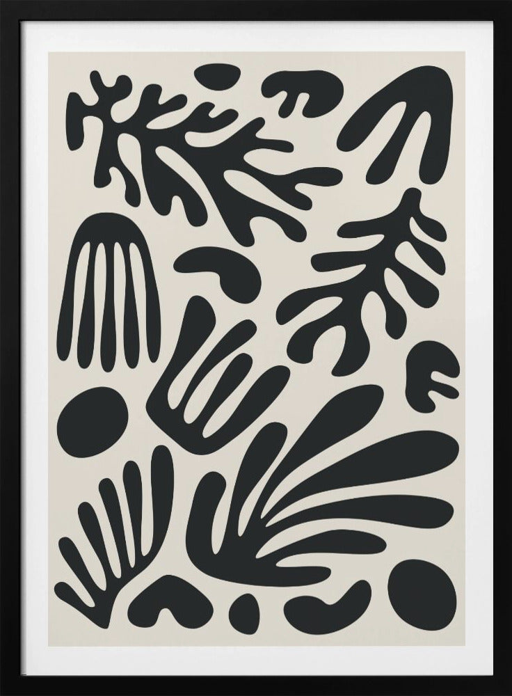 Henri Matisse Black Algae Collection #3 - Poster / Art Print